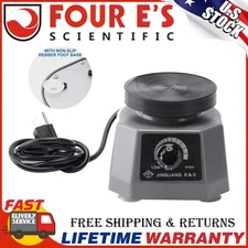 Lab Vibrator Shaker 4" Round Vibrating Table Dental Vibrating Machine Oscillator