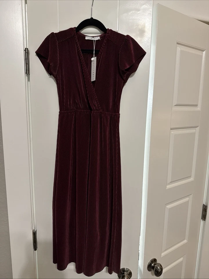 Baltic Born - Vestido Niña Talla 6 - Borgoña Foto 4 de 4