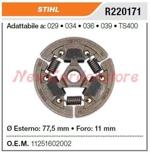 Kupplung Stihl MotorsäGe Trennschneider 029 034 036 039 TS400 R220171-image