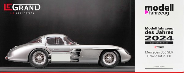 Mercedes-Benz 300 Slr Coupe Uhlenhaut Model Kit 1:8 Legrand Collection-image