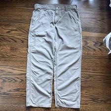Carhartt Men's Vintage 90s Sun Faded Distressed Carpenter Pants Size W36 x L30