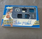 Jaden McDaniels 2020 Absolute  Rookie Patch Auto RPA Blue /49