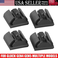 2/4pc Grip Frame Insert Plug Magwell for Glock Gen4/5 17 19 22 23 24 31 34 44 45