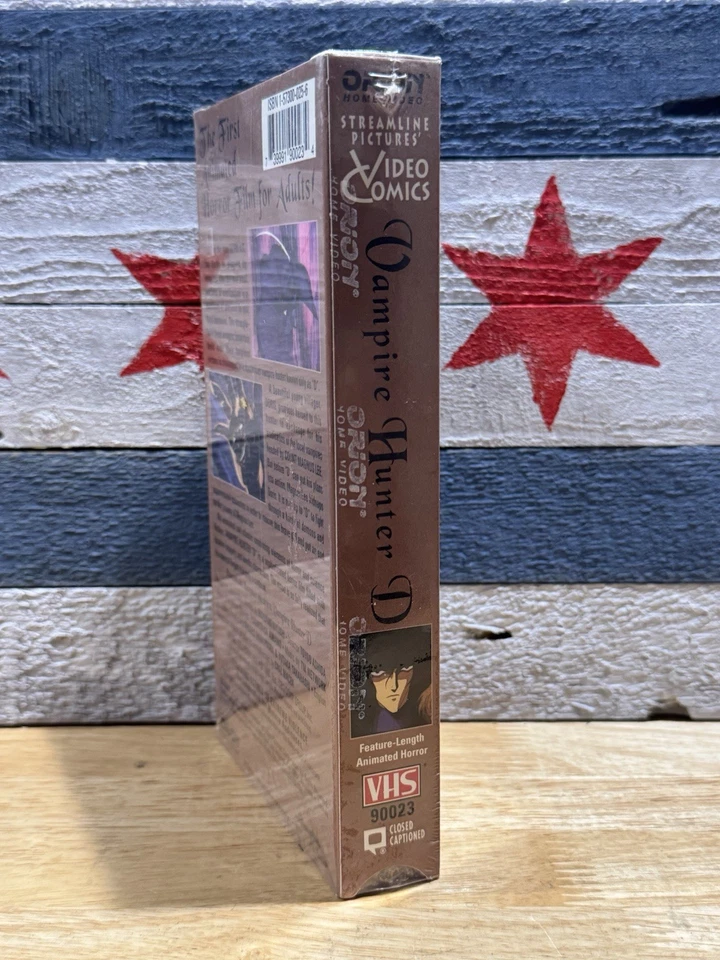 Vampire Hunter D VHS 1985 Streamline Pictures Orion Home Video Horror Anime - Image 3 of 4