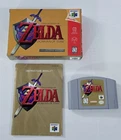 S-105 VINTAGE ORIGINAL NINTENDO 64 THE LEGEND OF ZELDA WITH ORIGINAL BOX