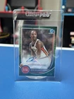 Ron Holland II 2025-26 Bowman Basketball Green Reptilian Auto /99 Pistons