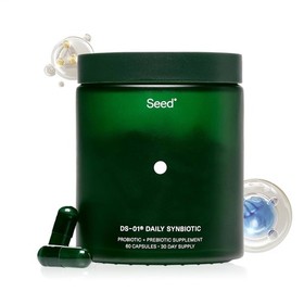2Pcs Seed DS-01 DAILY SYNBIOTIC PREBIOTIC AND PROBIOTIC-60 CAPSULES
