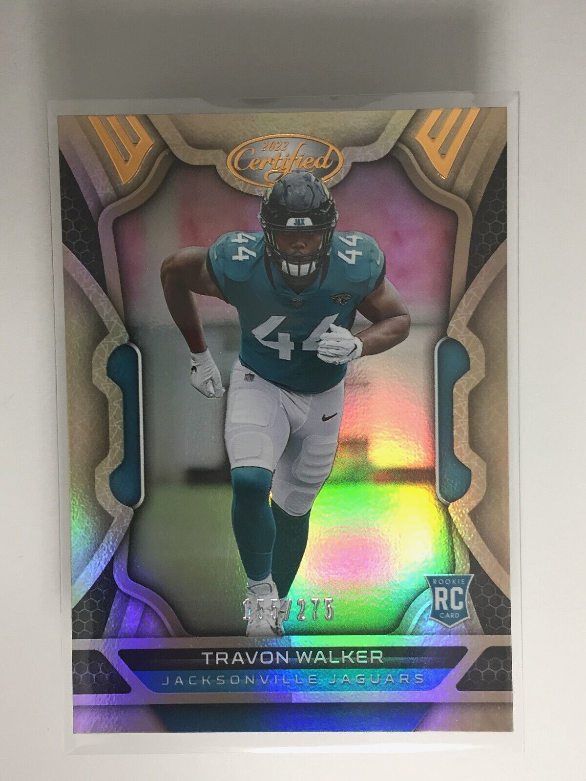 2022 Certified Travon Walker RC Bronze Mirror /275