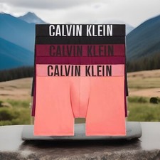 Calvin Klein Calzoncillo Boxer de Microfibra Intenso Poder 2” Cinturón Ropa Interior NB3612 $64
