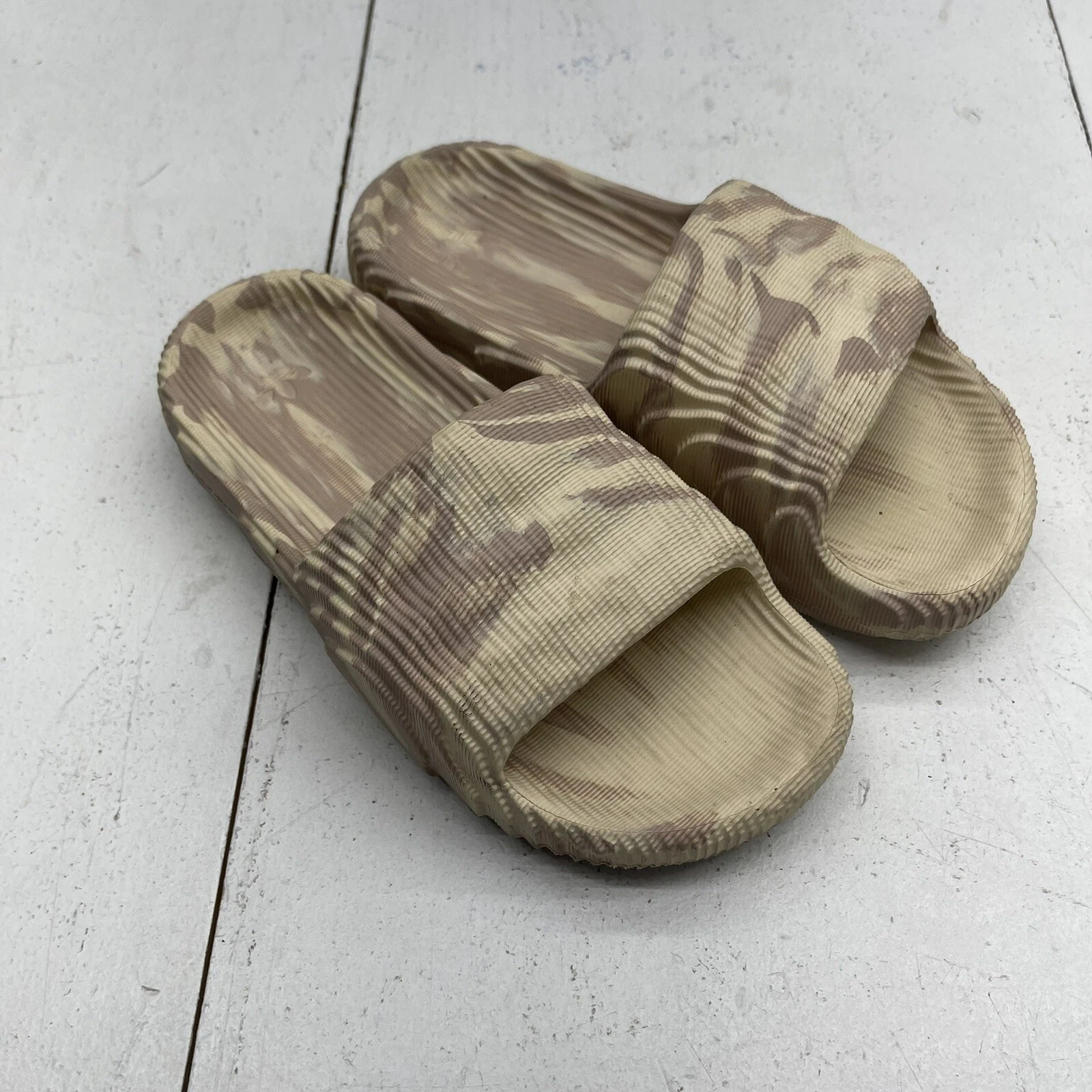 Adidas Originals Adilette 22 Sand Strata Slides Uomo Taglia 4.5 Donna 5.5