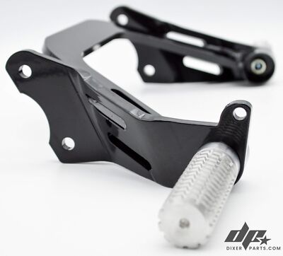 2003-2004 Kawasaki ZX6R 636 Ninja Rear sets - footrests subcage