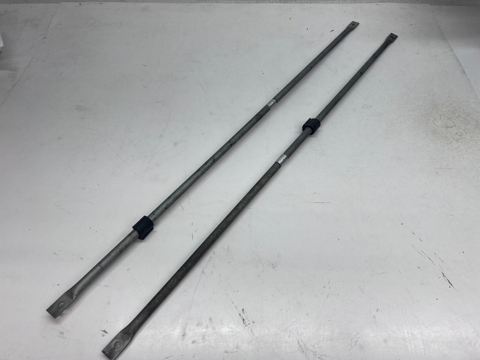 LAMBORGHINI AVENTADOR REAR DIAGONAL CROSS MEMBER BRACE STRUT SET OEM 470813249B