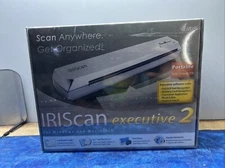 IRIScan Executive 2 Portable Scanner PC & Mac New In Sealed Box Vintage PC MAC