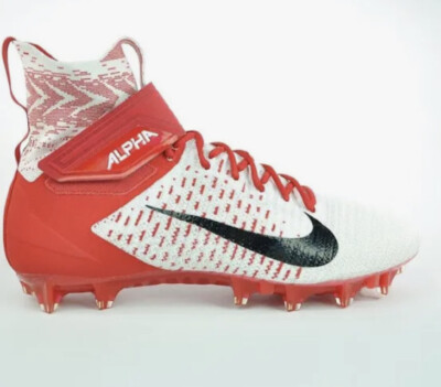 Nike Alpha Menace Elite 2 Football Cleats Red/White Men's 11