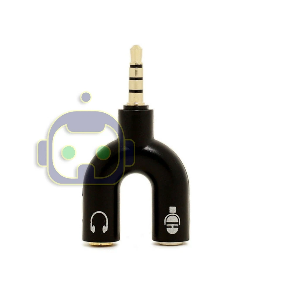 Xbox One Adapter TRRS Headset Headphone Mic 2 to 1 Splitter for PS4 PC Laptop - Image 2 of 4