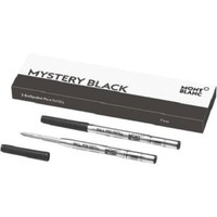 Montblanc Kugelschreibermine Schwarz F Ballpoint Pen-Refill 2Er Pack