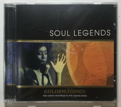 CD - SOUL LEGENDS GoldenLegends: Various Artists - James Brown, Sam & Dave +MORE