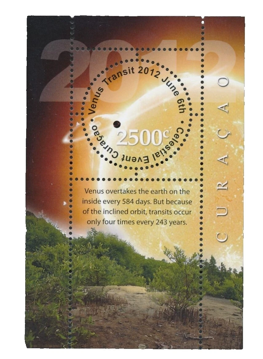 Curacao Space Postal Stamps