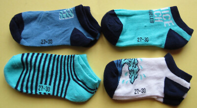4 Paar Jungen Socken kurz Sneakersocken  GR.27-30 NEU mit Etikett