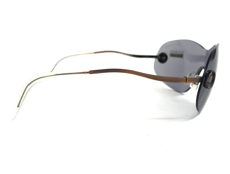 Очки солнцезащитные Roberto Cavalli ECUBA 97S F22 антикварные коричневые оправы с серыми линзами - Изображение 4 из 4