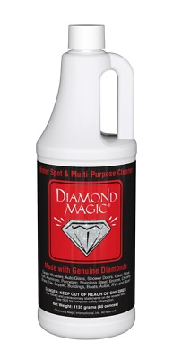 #ad Diamond Magic 40 oz Hard Water Stain Remover Cleaner Pro Rust Remover SEE VIDEO $39.99