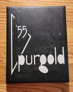 1955 Purgold. North Kansas City High School Yearbook. Missouri
