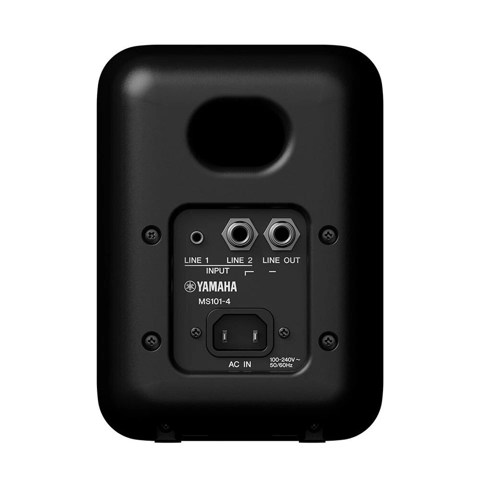 YAMAHA MS101-4 powered Monitor Speaker full-range bass-reflex 30W Black New - Image 3 of 4