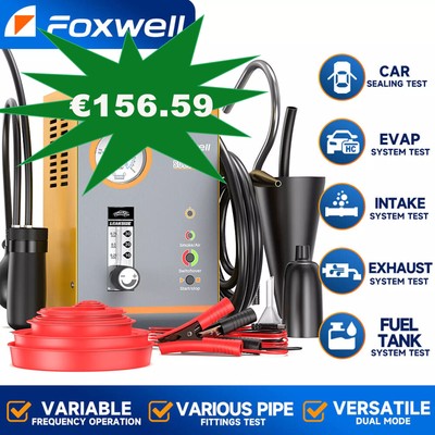 Auto EVAP Smoke Machine Diagnostic Test Automotive Oil Pipe Leak Detector Tester