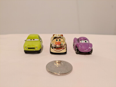 Cars Micro Drifters lot of 3, Acer, Holley Shiftwell, & Gold