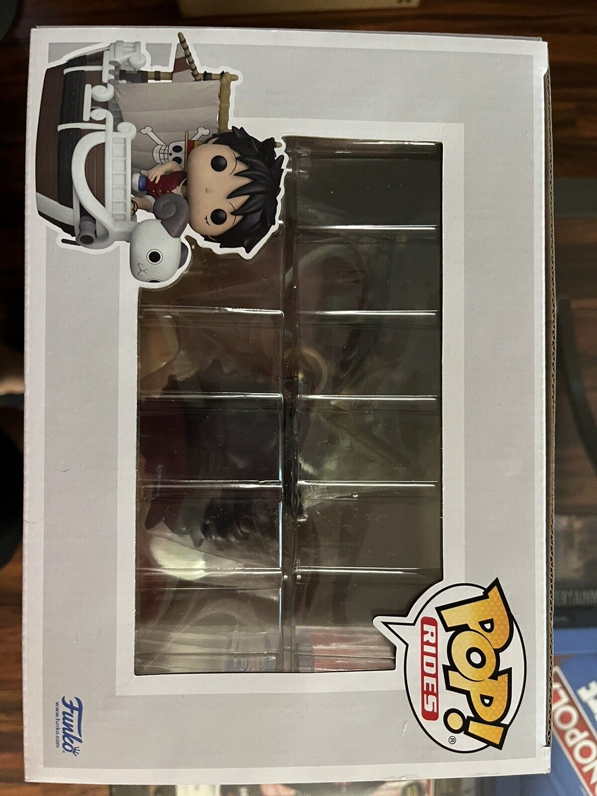 Funko Pop! Rides One Piece Luffy with Going Merry 2022 NYCC Exclusive  Figure #111Funko Pop! Rides One Piece Luffy with Going Merry 2022 NYCC  Exclusive Figure #111 - OFour