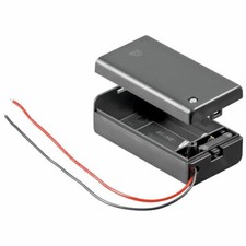 9V Battery Holder with Connection Wire Cable and On Off Switch PP3
