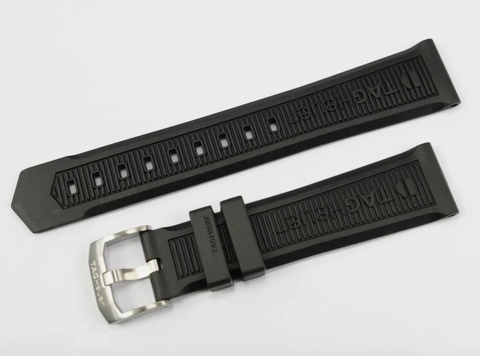 22MM For Tag Heuer Watches Rubber Band Strap Formula 1 COMPATIBLE BT0714