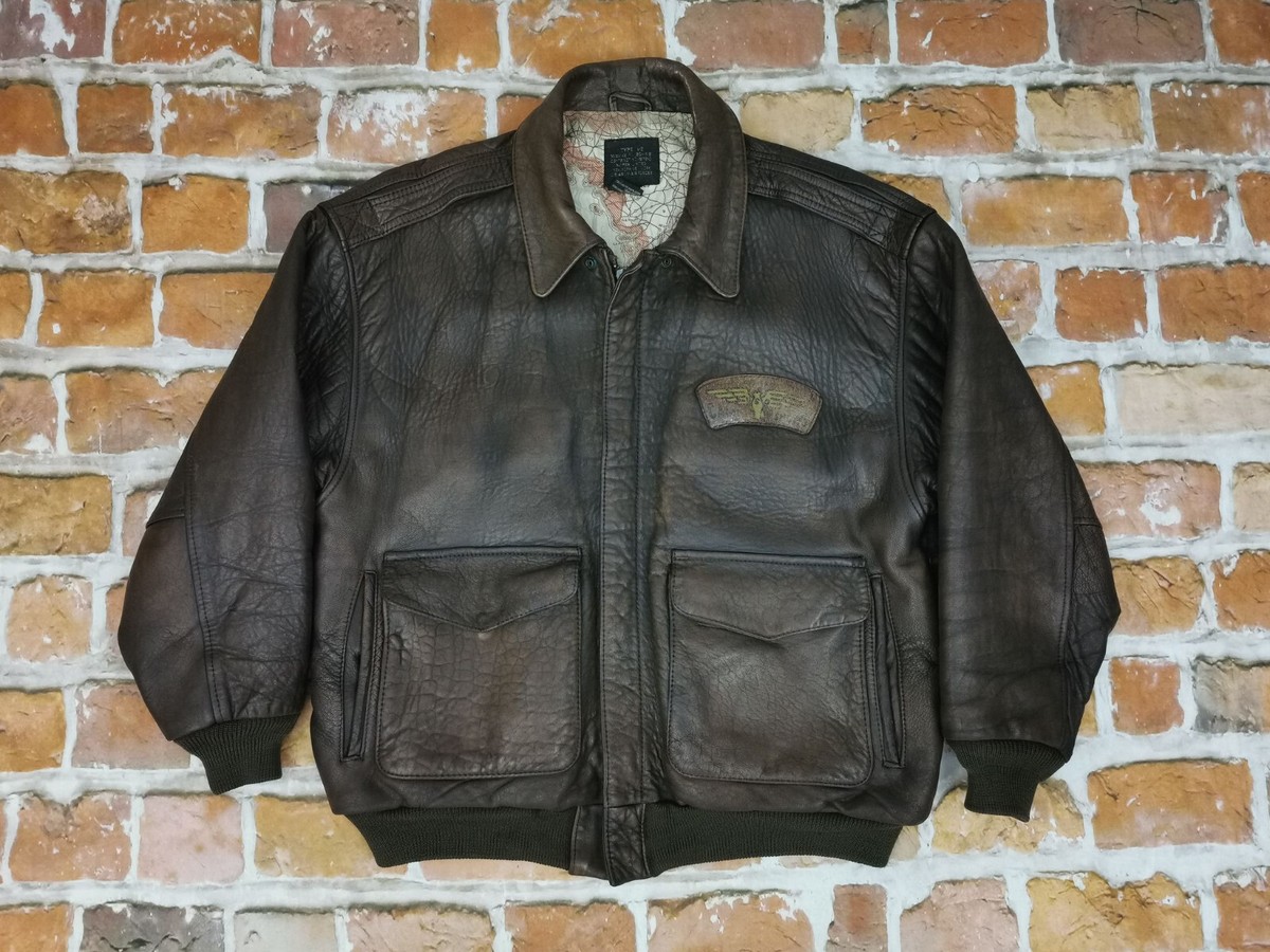 Avirex USA Vintage A2 Pilot's Leather China 1944 Flying Avirex USA Vintage A2 Pilot's Leather China 1944 Flying