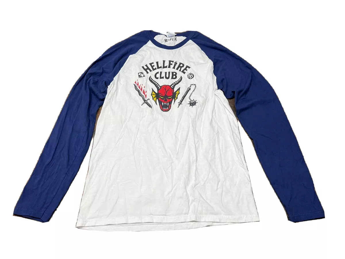 Stranger Things - Hellfire Club Baseball Long Sleeve T-Shirt - Shirtstore