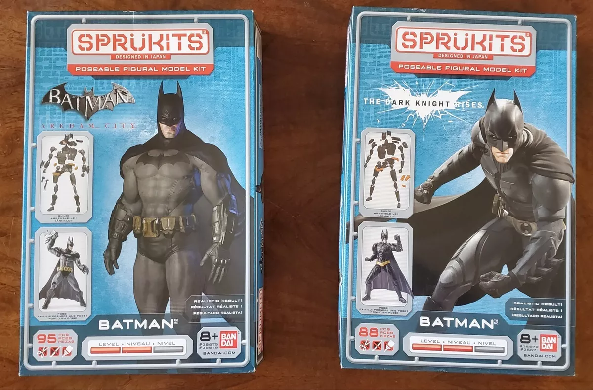 30％OFF】 SpruKits DC Comics Batman: Arkham City Batman Action Figure Model  Kit, Leve