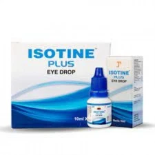 Pack of 6 Ayurvedic ISOTINE PLUS EYE DROPS holistic wellness no side effect-10ML