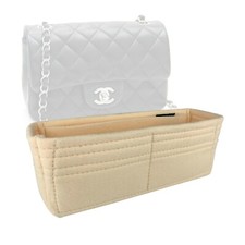 Bag Organizer for Chanel Classic Flap New Mini 20cm Bag Zoomoni / Handmade 