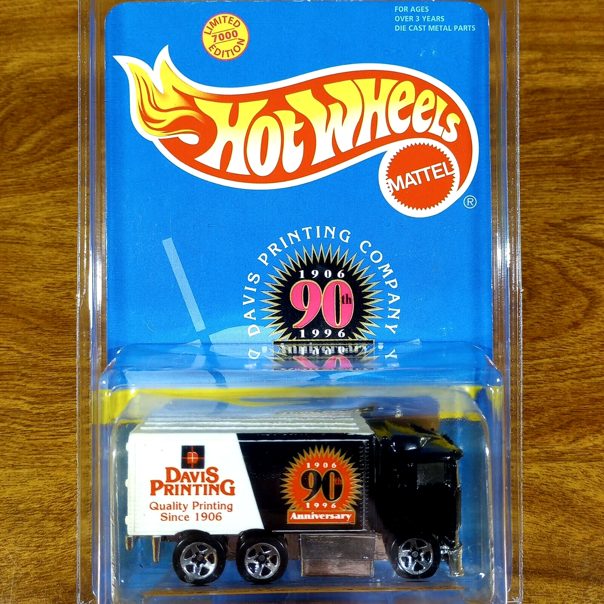 Hot Wheels Davis Printing Company Limited Edition Hiway Hauler 1