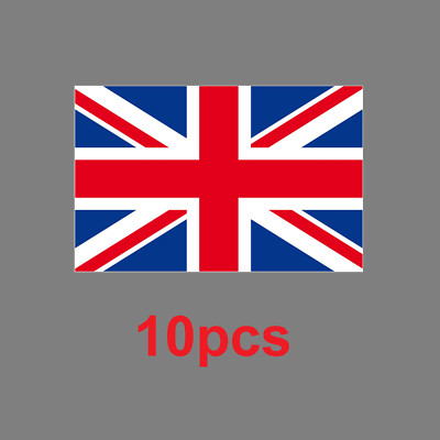 Union Jack Aufkleber Set – 3 Motive, Ca. 10x5 Cm, Wetterfest