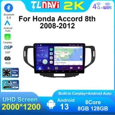 For Honda Accord 8 Euro Android Car Radio CarPlay Multimedia Video Player GPS