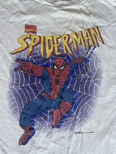 Vintage 90s 1995 Spider-Man DELTA Single Stitch Made In USA XL Fits Medium