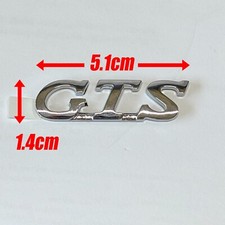 Hyundai Tiburon Siii Tuscani Rear Trunk Gts Emblem