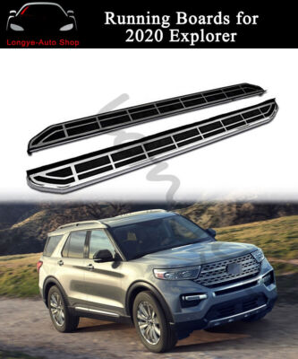 Trittbrett passt für Neu Ford Explorer 2019-2023 Side Step Nerf Bar Protector