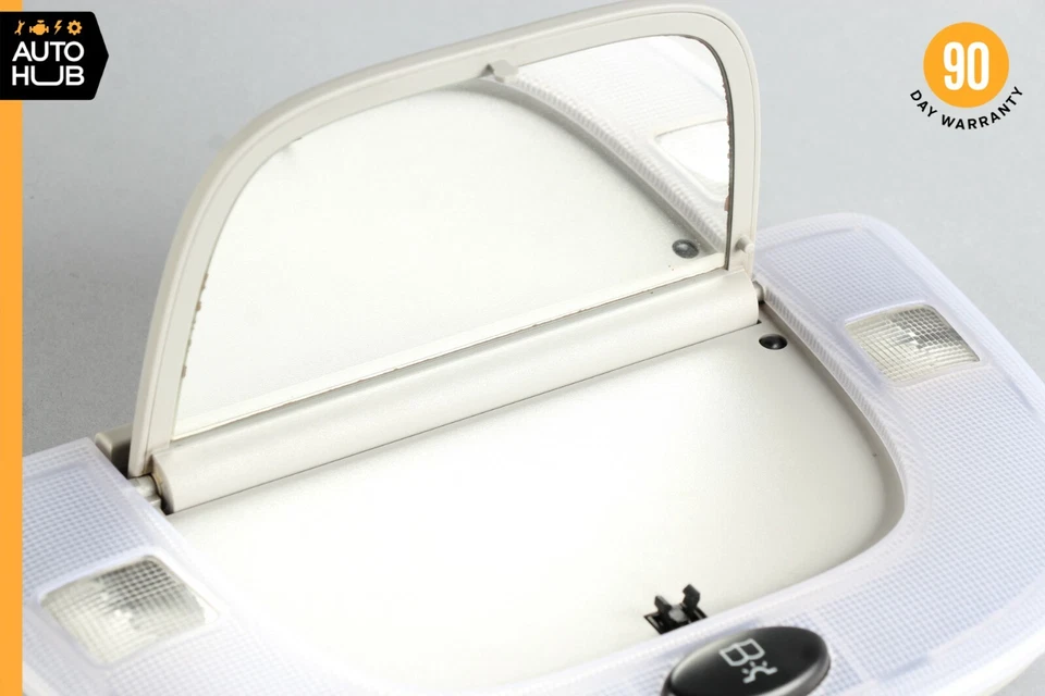 00-06 梅赛德斯 W220 S430 S500 左右后圆顶灯镜 2 件套原始设备制造商 — 第 3/4 张图片