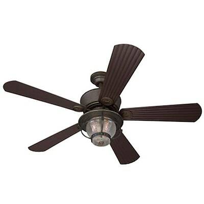 Harbor Breeze Merrimack 52 In Oil Rubbed Bronze Ceiling Fan Light