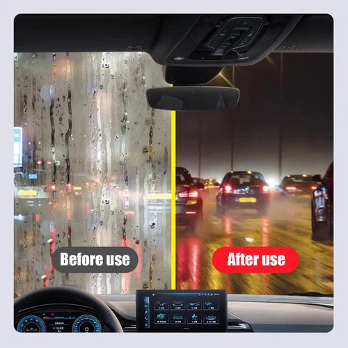 120ml Car Automotive Glass Oil Film Cleaner All-in-one Brush Removal Fluid US - Picture 11 of 12