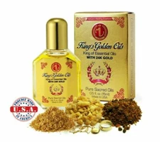 King Golden Oils with 24k gold - Dau vang Thien Tue- 15ml bottle - Made in USA