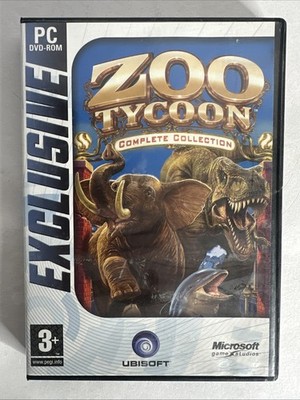 Zoo Tycoon Complete Collection PC Game 2003 Microsoft Ubisoft Exclusive