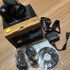 Nikon COOLPIX P90 Digital Camera with Box and Accessories Seller Japan