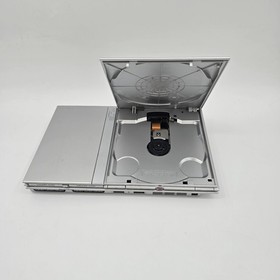 PlayStation 2 Slim PS2 Console ONLY - Silver Tested Working. 